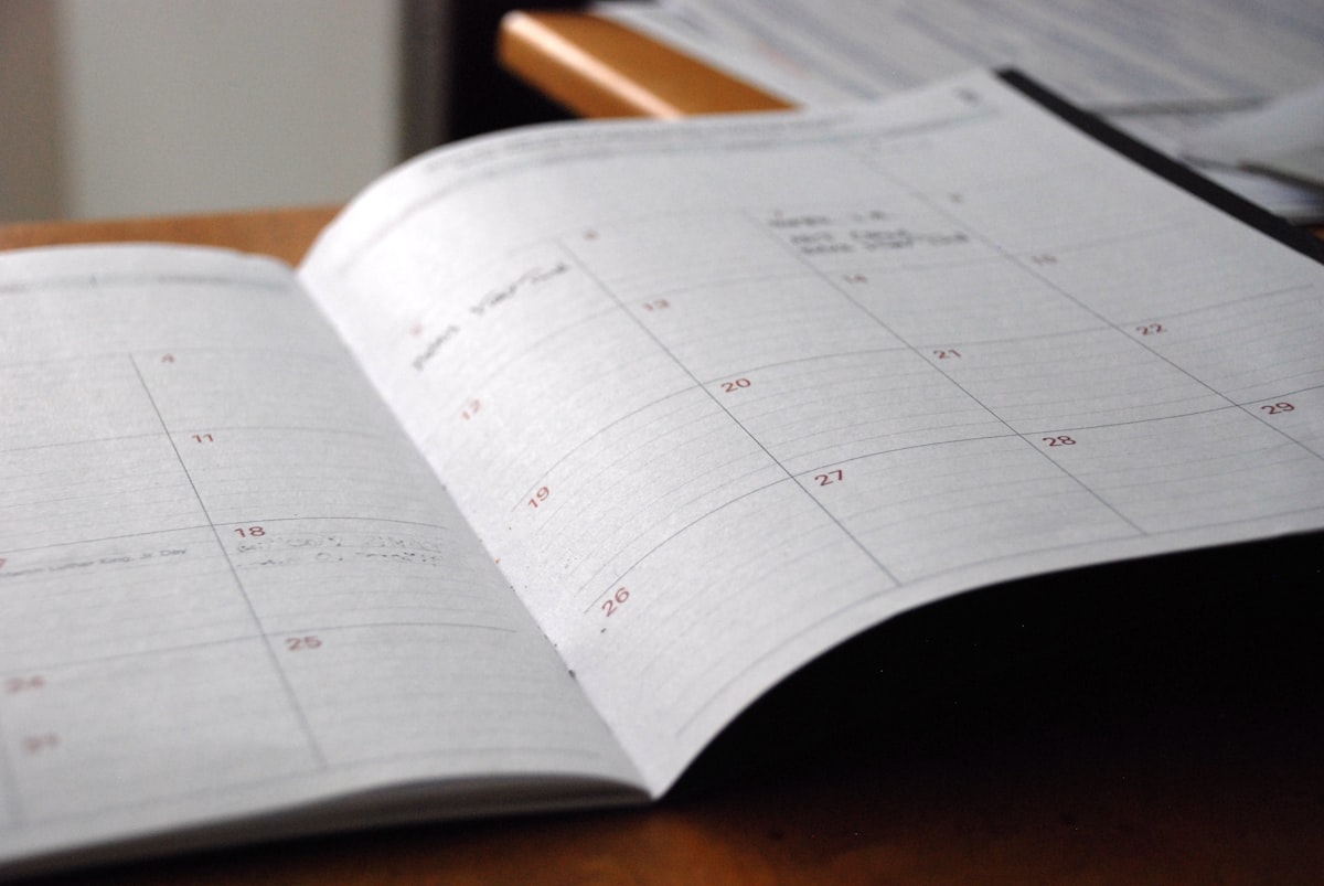 Agenda Semanal 2026
